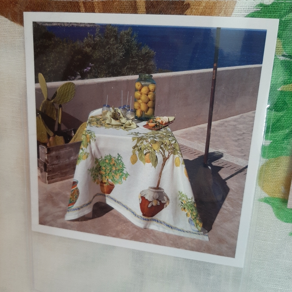 Tessitura Toscana Telerie Firenze 63" x 90" Italian Linen Tablecloth - Picture 15 of 16